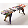 Recycled Skateboard 48" Bench