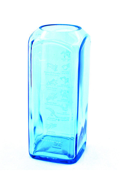 Recycled Bombay Sapphire Bottle Vase