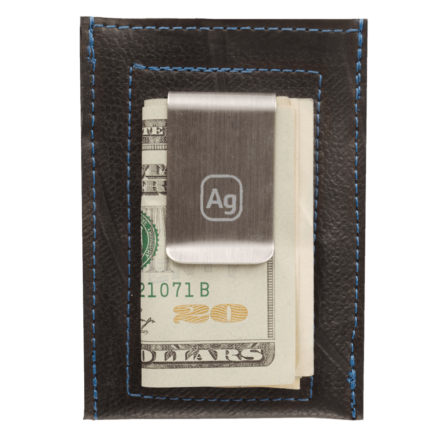 Bryant Upcycled Money Clip Wallet