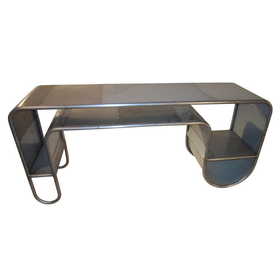 Minimalist Industrial Metal Desk
