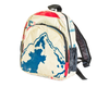 TORRAIN Recycled Bags, Designed in Portland, Oregon : Small backpack in mountain colorway print