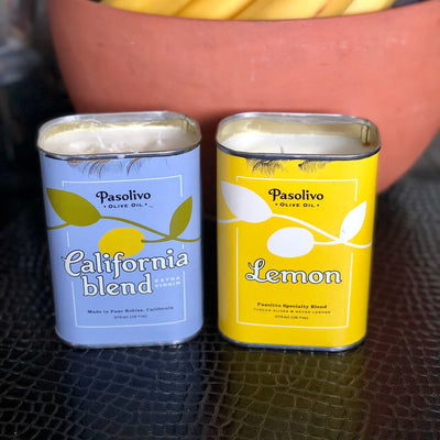 Pasolivo California Blend Olive Oil Can Candle