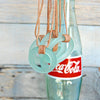 Coca-Cola Sea Glass Leather Necklace