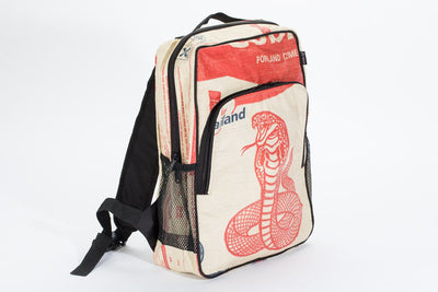 Feed Bag Free Trade Backpack (Red Cobra)