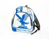 TORRAIN Recycled Bags, Designed in Portland, Oregon : Small backpack in blue and white eagle colorway print