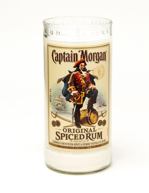 Captain Morgan Liquor Bottle Candle
