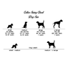 Red Fire Hose Dog Collar Size Chart
