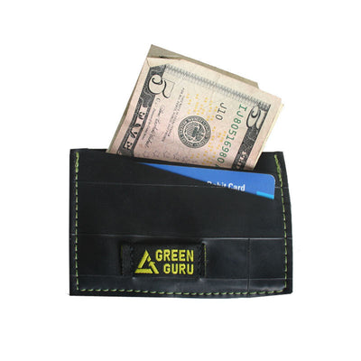 Upcycled Bike Tube ID Card Wallet