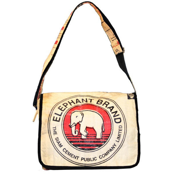 Elephant Branded Messenger Bag