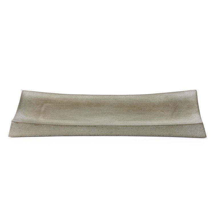 Grey Recycled Concrete Simple Tray