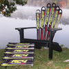 Recycled Plastic Adirondack Ski Chair & Ottoman