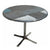 Round Reclaimed Scrap Metal Dining Table